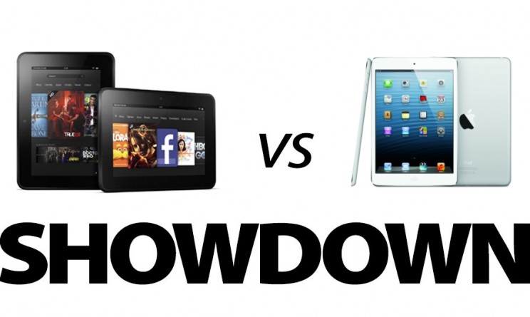 Ipad Mini contro Kindle Fire HD