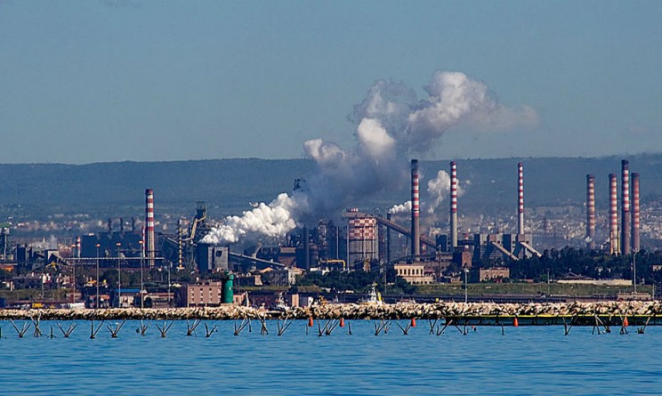 Ilva Taranto tromba d'aria