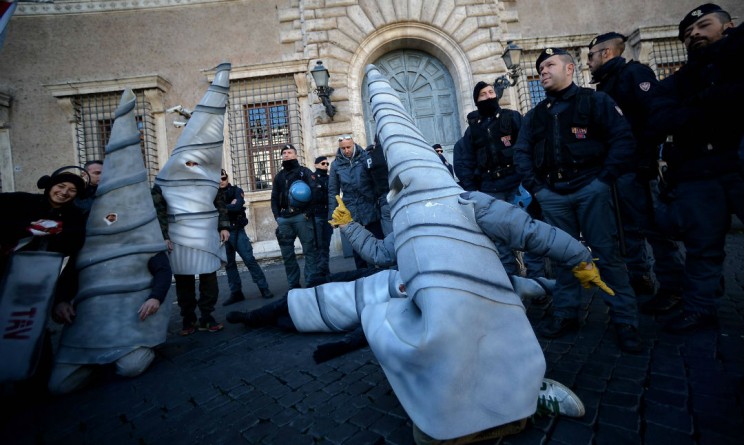No Tav Manifestazione Lione