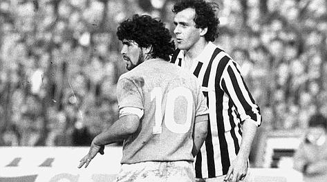 Video Platini Vs Maradona Juventus Napoli Anche Questo Urbanpost