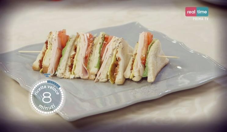 Club sandwich ricetta parodi