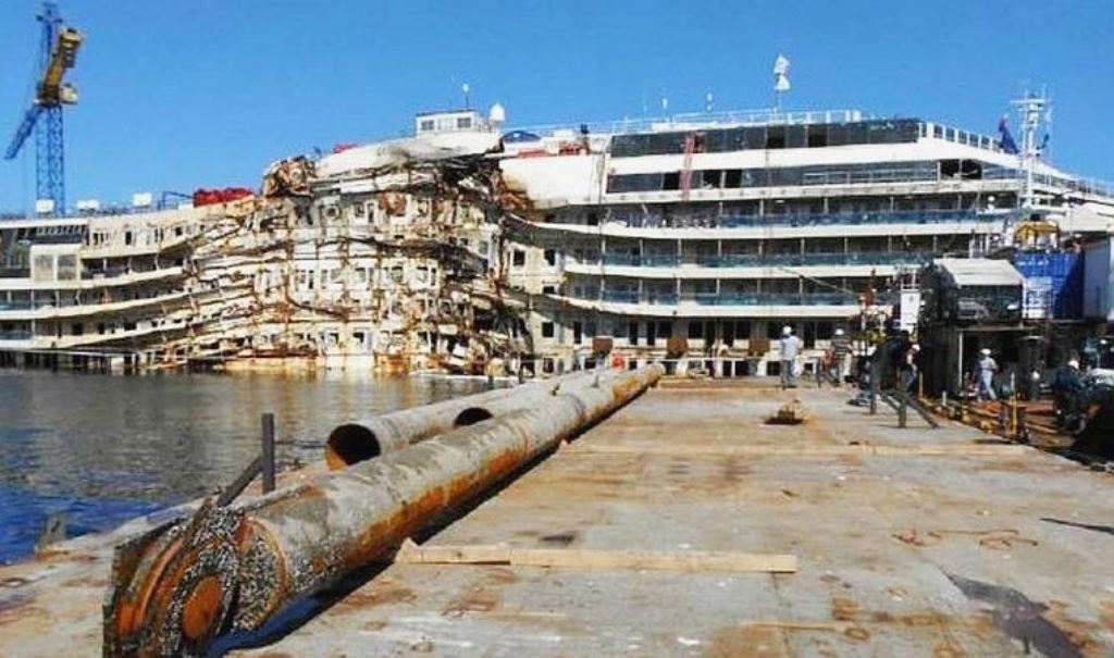 Costa Concordia, Un Trituratore Distruggerà I Cimeli: L'obiettivo è ...