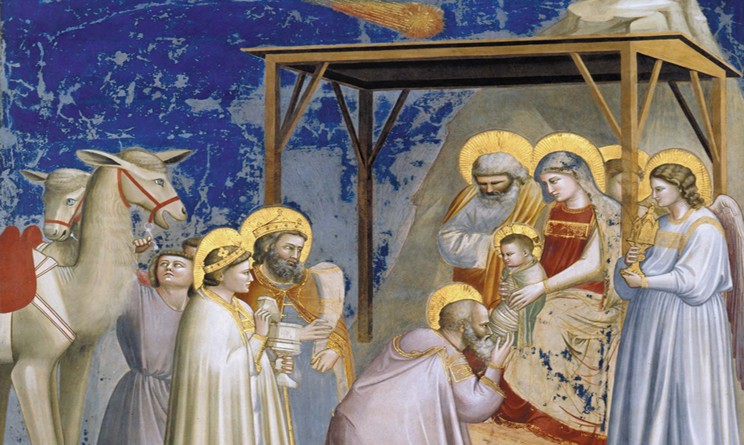 L'Epifania dei Re Magi in Giotto e Leonardo: la Cometa di Halley che