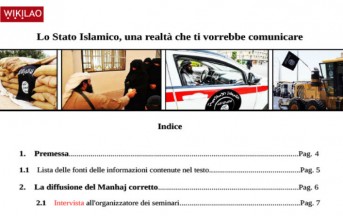 Isis: diffuso il primo documento completamente in italiano