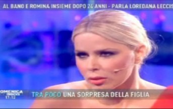 Loredana Lecciso a Domenica Live: “Vi dico la verità su me e Al Bano”