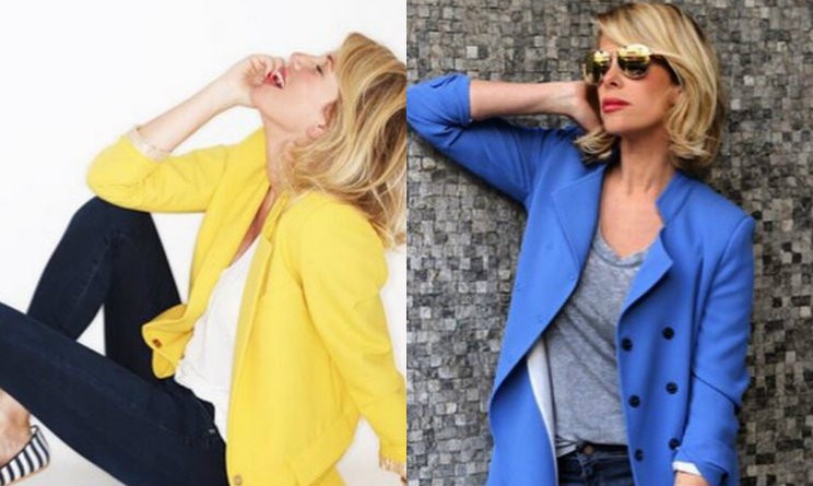Look da vip, Alessia Marcuzzi e la passione per il blazer da mezze ...