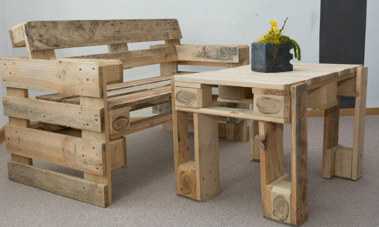 Arredare casa fai da te: 3 idee con i bancali di legno riutilizzati ... Bancali legno idee