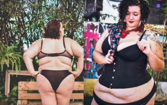 Grasse ma felici: 5 donne in lingerie per combattere il concetto negativo di obesità