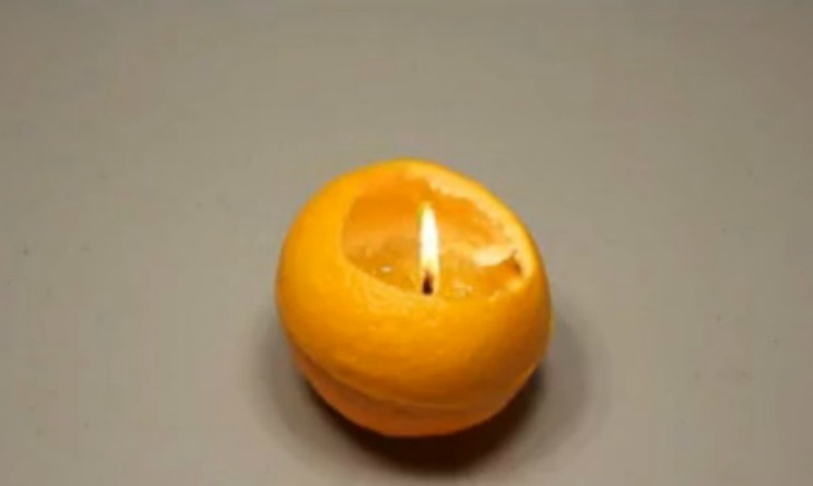 Fai da te creativo per la casa: come fare una lampada con unarancia ... Oggetti da fare in casa