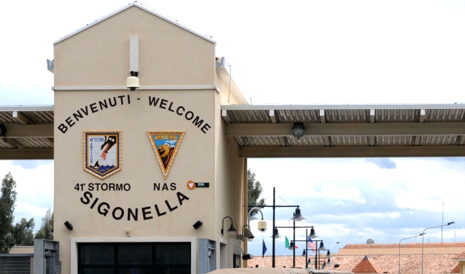ddecollo droni usa da base sigonella