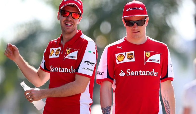 Vettel Raikkonen GP Monaco Formula 1