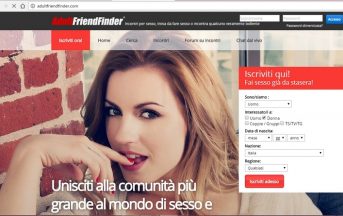 Hackerato AdultFriendFinder: 400 milioni di utenti “violati”