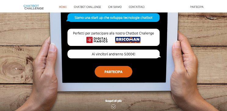 bando startup innovative chatbot challenge