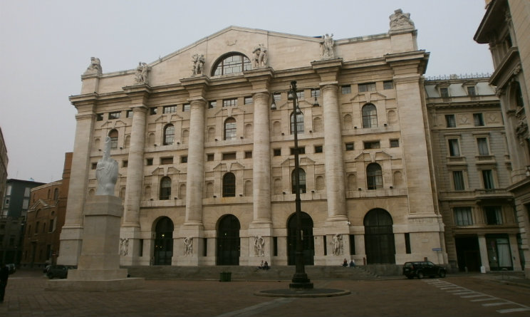 Piazza Affari chiude in forte rialzo su effetto BCE