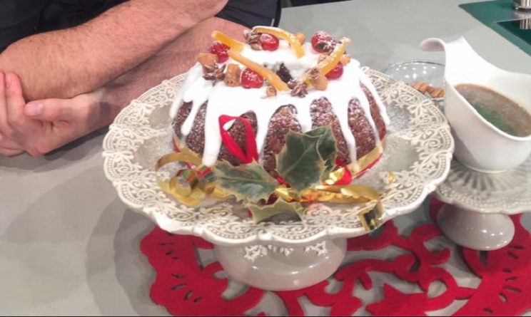 la prova del cuoco oggi, la prova del cuoco ricette dolci, la prova del cuoco 20 dicembre 2016, la prova del cuoco ricetta pudding natalizio roberto valbuzzi, pudding natalizio roberto valbuzzi,