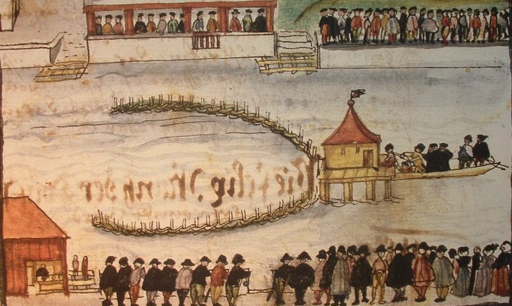 Felix Manz condannato a morte il 5 gennaio 1527 per annegamento