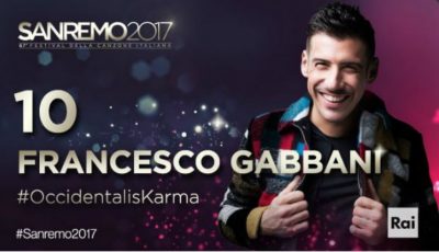 Francesco Gabbani Occidentali’s Karma: Testo e Video della canzone vincitrice di Sanremo 2017