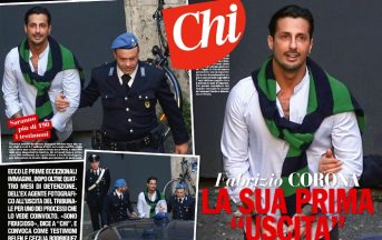 Fabrizio Corona a Striscia la Notizia: “Al posto delle Veline, due capre dei Pirenei”