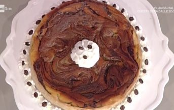 La Prova del Cuoco ricette dolci oggi: torta di ricotta al caffè di Anna Moroni