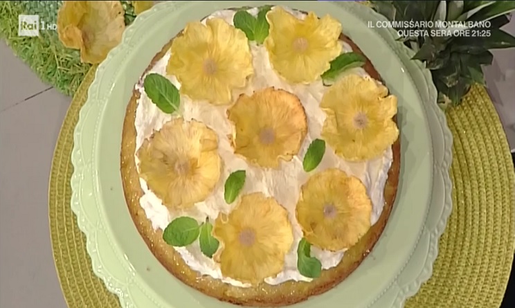la prova del cuoco torta all'ananas, torta all'ananas natalia cattelani, la prova del cuoco ricette dolci, la prova del cuoco oggi, la prova del cuoco ricette, la prova del cuoco ricette oggi, la prova del cuoco ricette 6 marzo 2017,