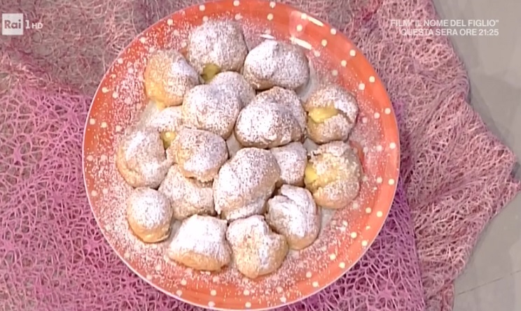 bignè fritti di san giuseppe anna moroni, la prova del cuoco ricette dolci oggi, la prova del cuoco ricette dolci, la prova del cuoco ricette oggi, la prova del cuoco 15 marzo 2017,