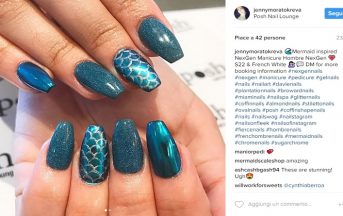 Unghie gel primavera 2017: dal mermaid alle applicazioni, ecco le decorazioni più originali