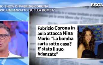 Fabrizio Corona contro Luigi Mario Favoloso: il fidanzato di Nina Moric parla di calunnie