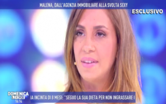 Malena a Domenica Live: l’ex naufraga piange nel salotto di Barbara d’Urso