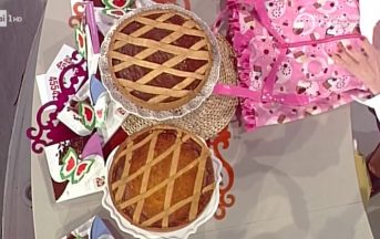 La Prova del Cuoco ricette dolci oggi: la pastiera classica e al cioccolato di Sal De Riso