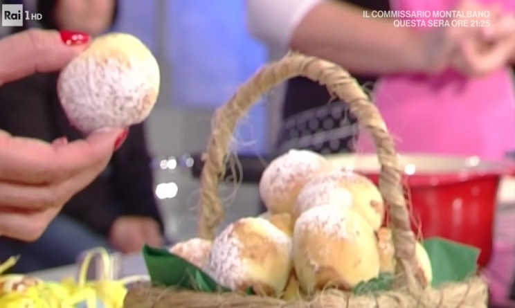 La prova del cuoco ricette dolci oggi, la prova del cuoco ricette dolci, la prova del cuoco ricette oggi, la prova del cuoco 10 aprile 2017, ovetti soffici ripieni di natalia cattelani,ovetti soffici ripieni la prova del cuoco,