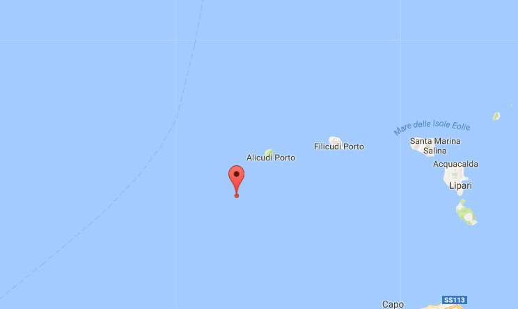 terremoto sicilia eolie oggi