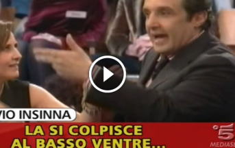 Striscia La Notizia Flavio Insinna e i fuori onda di Affari Tuoi: “Chi mi ha mandato questa nana?” (VIDEO)