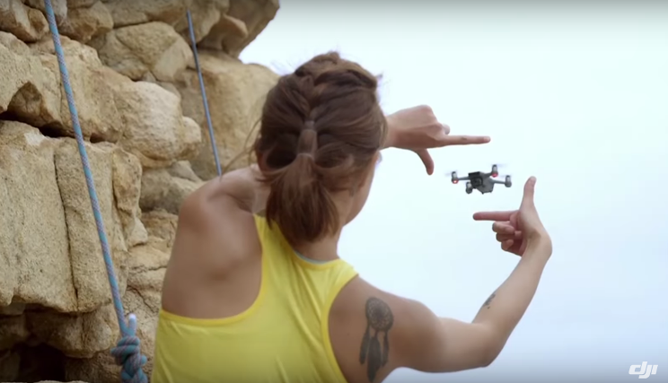 selfi perfetti drone spark