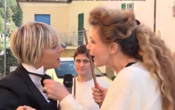 Le iene, Eleonora Brigliadori aggredisce Nadia Toffa: “Sei schiava dei demoni”