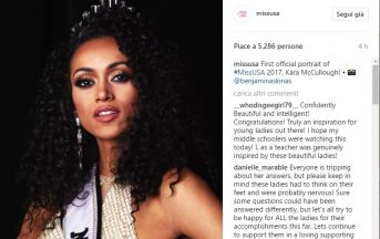 Miss Usa 2017: Kara McCullough è la più bella d’America ma è nata a Napoli (FOTO)