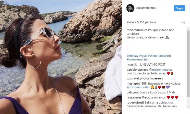 Raoul Bova e Rocìo Munoz Morale su Chi Raoul Bova e Rocìo Munoz Morale su Chi