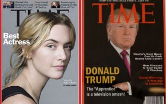 Trump beccato a “taroccare” una copertina del Time mentre lotta contro le fake news: la commedia è servita