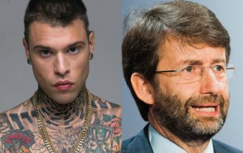 Fedez contro la moglie di Dario Franceschini, il Ministro: “Lo querelo”