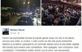 Da Torino a Londra è una notte da paura, Renzi: “La ricetta? Restituire fiducia” (FOTO)
