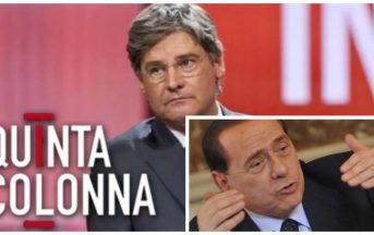 Silvio Berlusconi interviene a Quinta Colonna: il Cavaliere in TV per salvare uno sfrattato