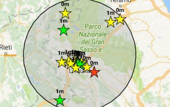 Terremoto in Abruzzo oggi: forte scossa avvertita dalla popolazione