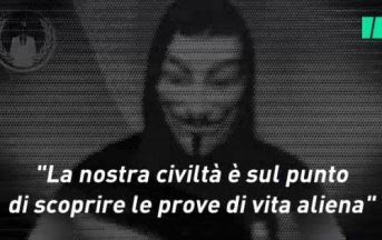 Anonymous-Nasa-Alieni affaire: tutto molto interessante, peccato che il video non provenga dal loro canale ufficiale