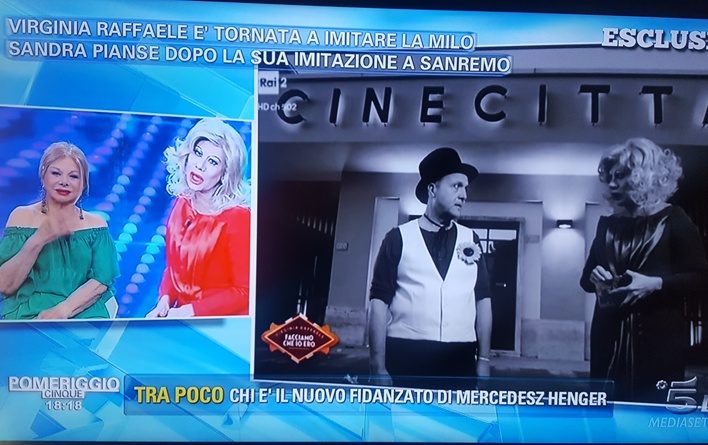 Belen Rodriguez contro Virginia Raffaele: Belen Rodriguez contro Virginia Raffaele: