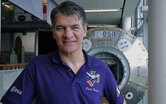 Paolo Nespoli nello spazio per la terza volta: “Voglio arrivare più in alto”