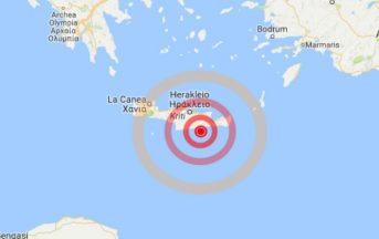 Terremoto in Grecia: scossa di magnitudo 4.3 a Creta, ancora paura