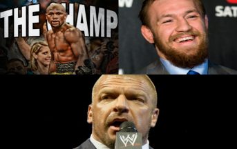 Mayweather vs McGregor conferenza stampa con tappa in WWE? L’invito di Triple H