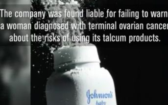 Borotalco cancerogeno negli Usa, stangata da 417 milioni di dollari per la Johnson & Johnson