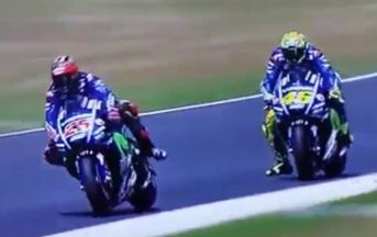 MotoGp Silverstone prove libere: Vinales primo, Valentino Rossi quinto