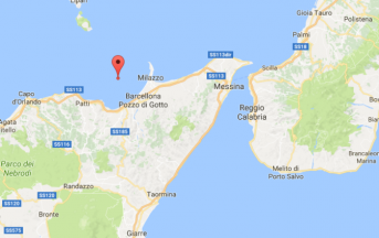 Terremoto oggi a Messina: scossa magnitudo 3.3 in mare