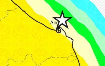 Terremoto oggi Ancona: scossa magnitudo 2.6 in mare di fronte alla città